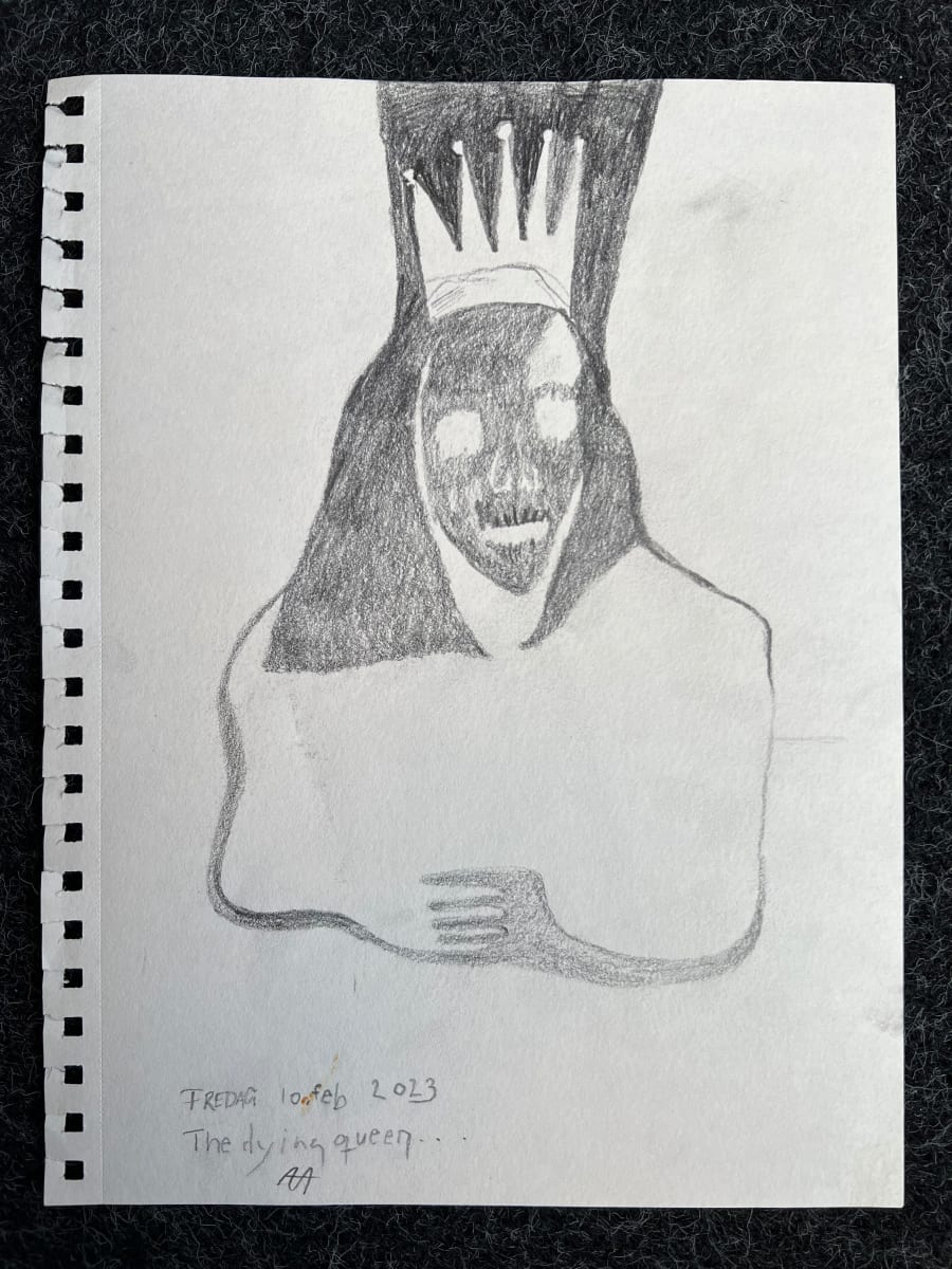 The dying queen by Unni Askeland 