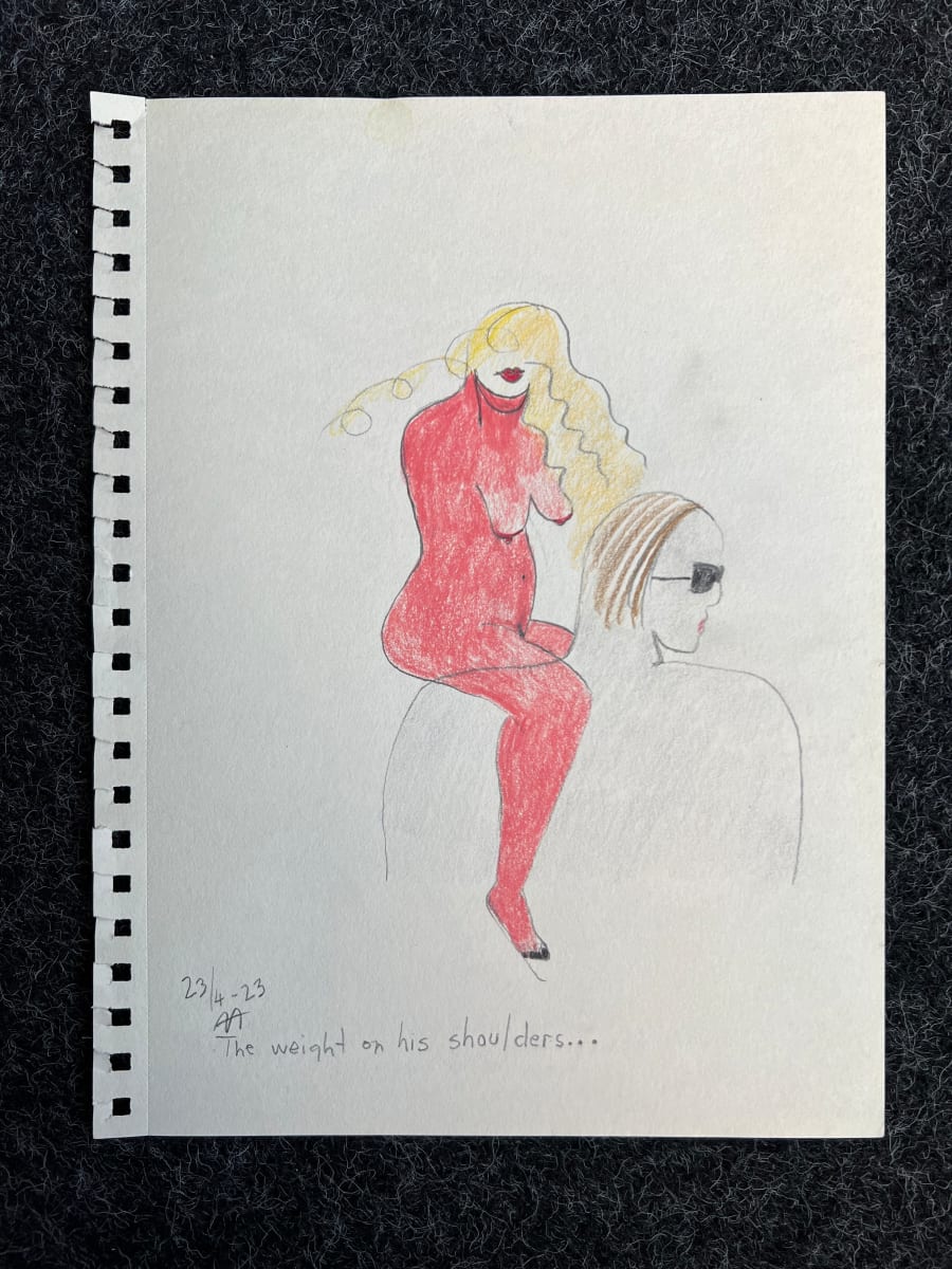 The weight on his shoulders by Unni Askeland 