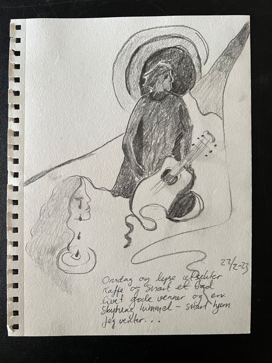 Skytung himmel by Unni Askeland 