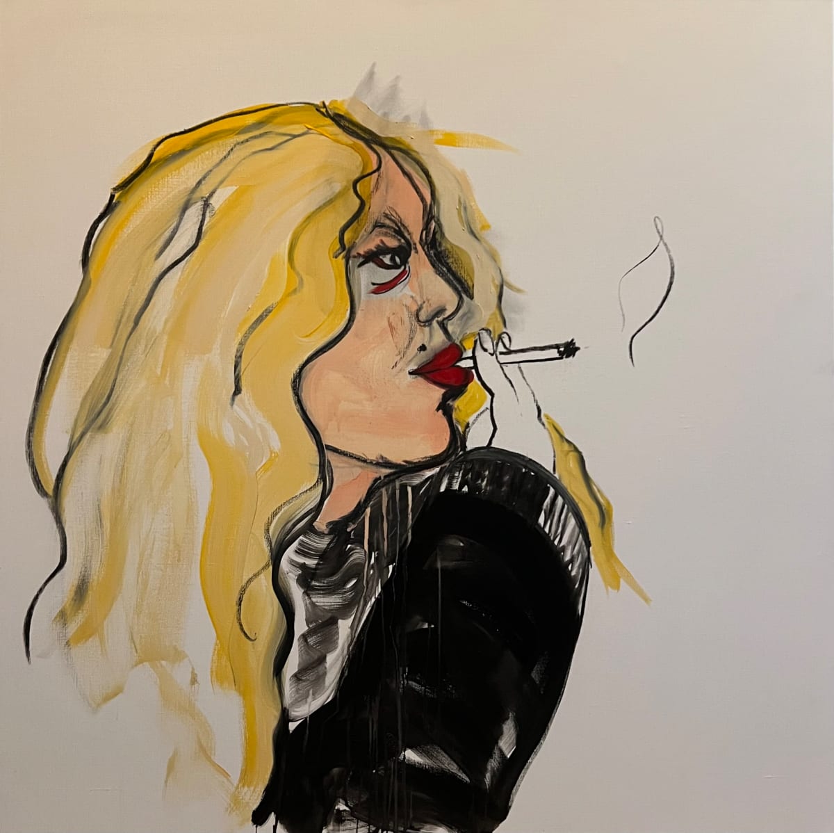 Selvportrett by Unni Askeland 