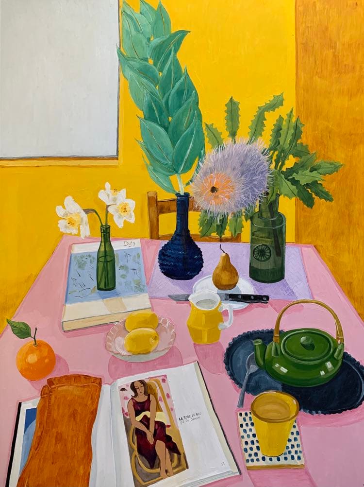 A Dreamy Hour & Golden Light_75x100cm.jpg by Melanie Vugich, Image 2.