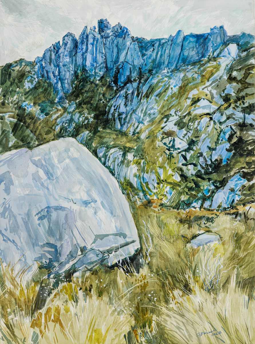 Ascent - Western Arthur Range by Phillip Edwards, Image 4.
