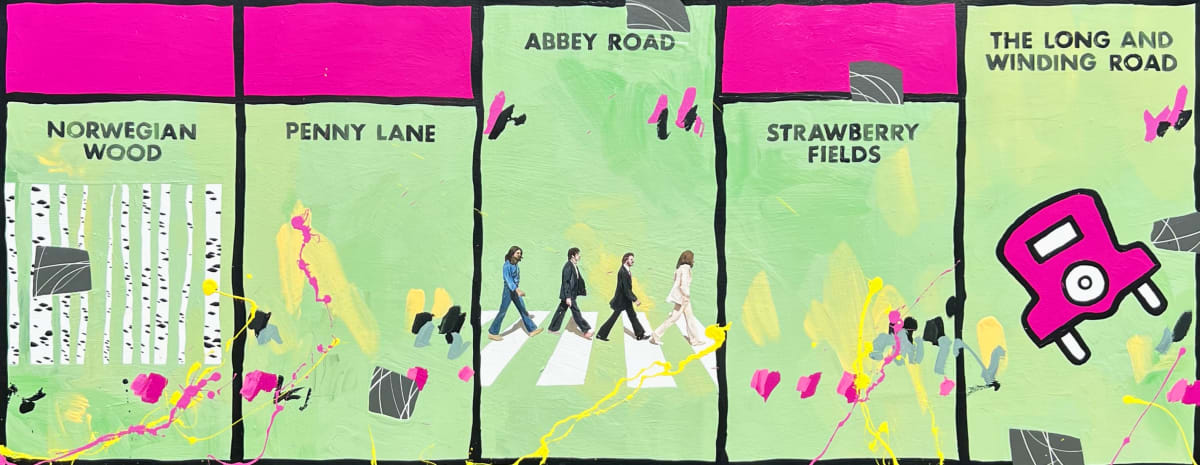 Beatles Monopoly by Ben Tankard 