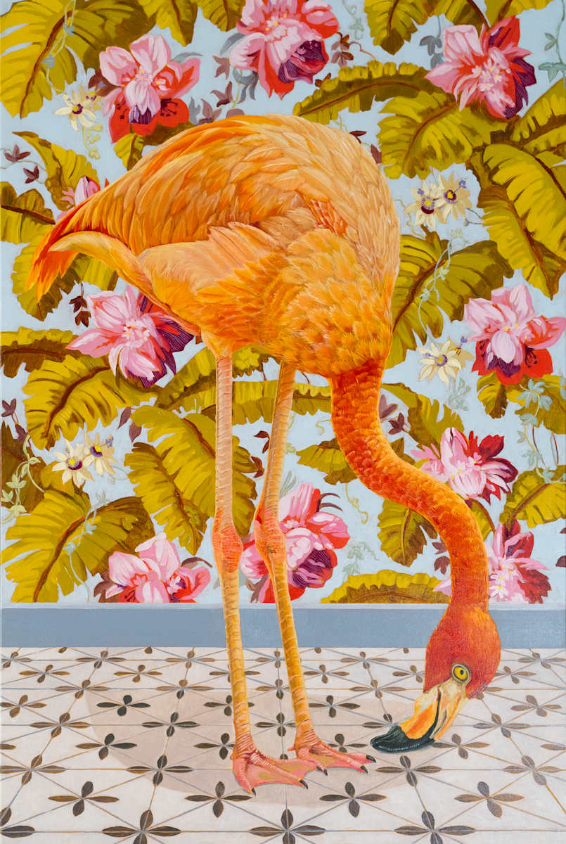 Rock the Kasbah -Flamingo by Fiona Smith, Image 1.