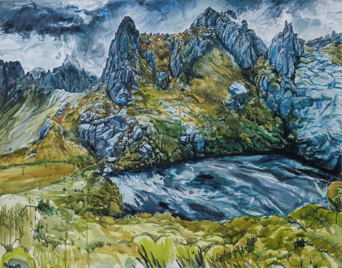 Channelling Rees and the Western Arthur Range by Phillip Edwards, Image 12.