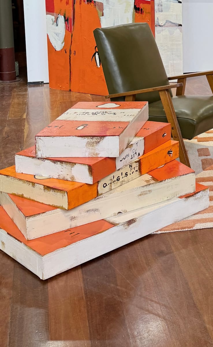 Bookstack 1 Sculpture by Ben Tankard 