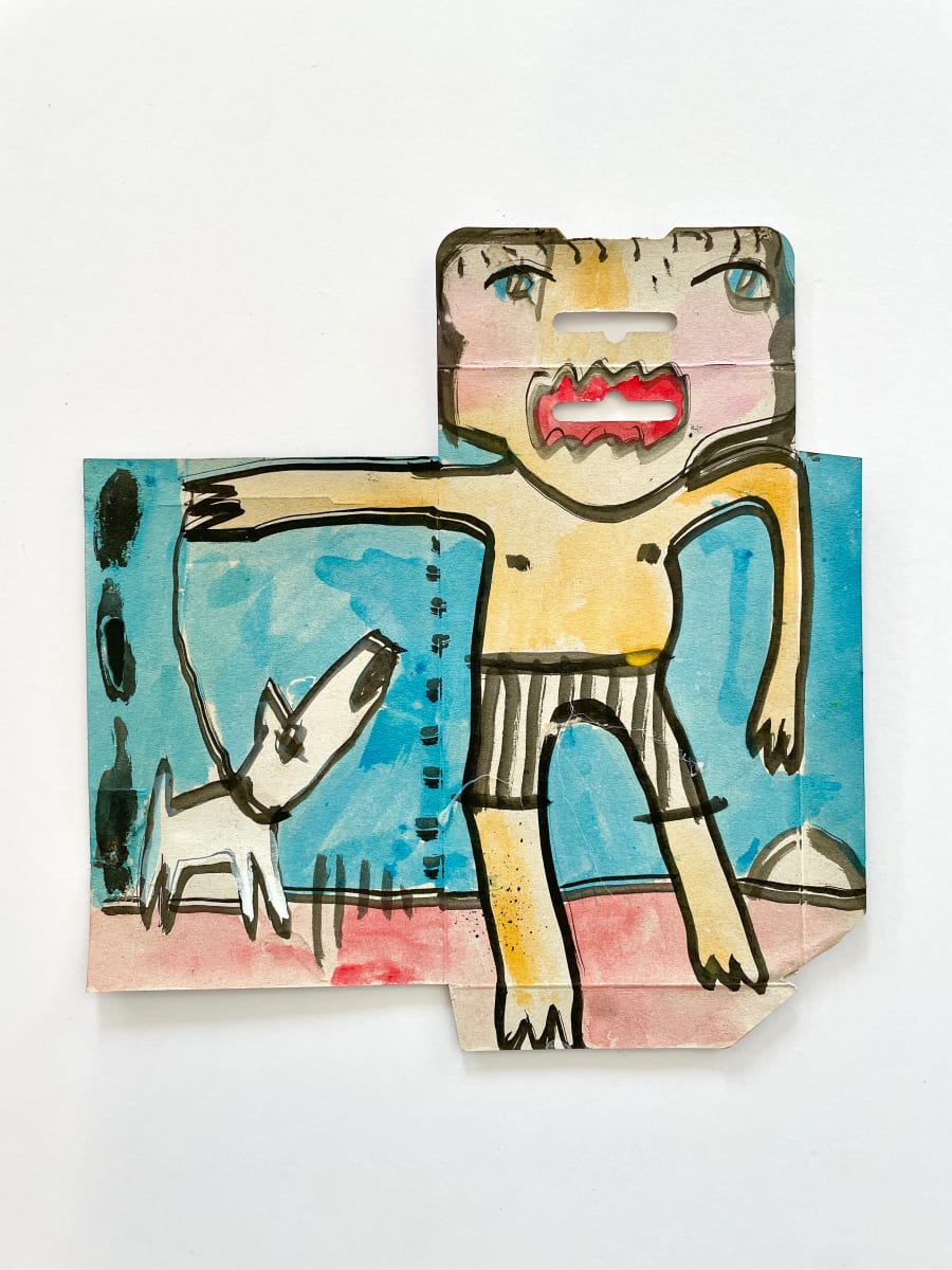 Boy and Dog by Michelle Connolly 