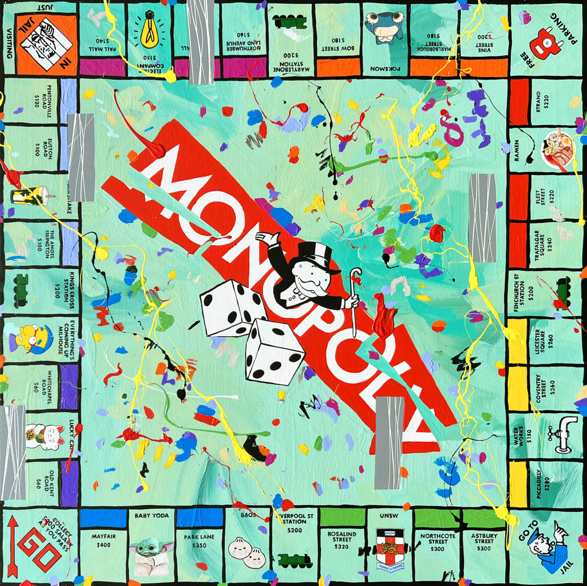 Monopoly 27 Yang Commission by Ben Tankard, Image 3.