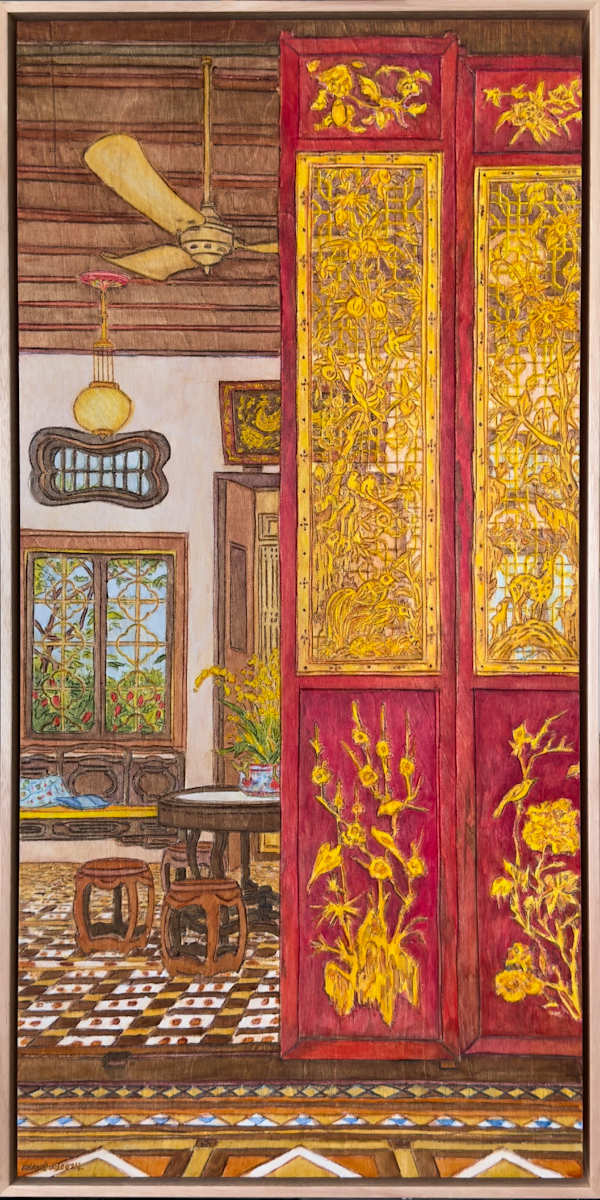 Crimson Screen by Kean Onn See, Image 1.