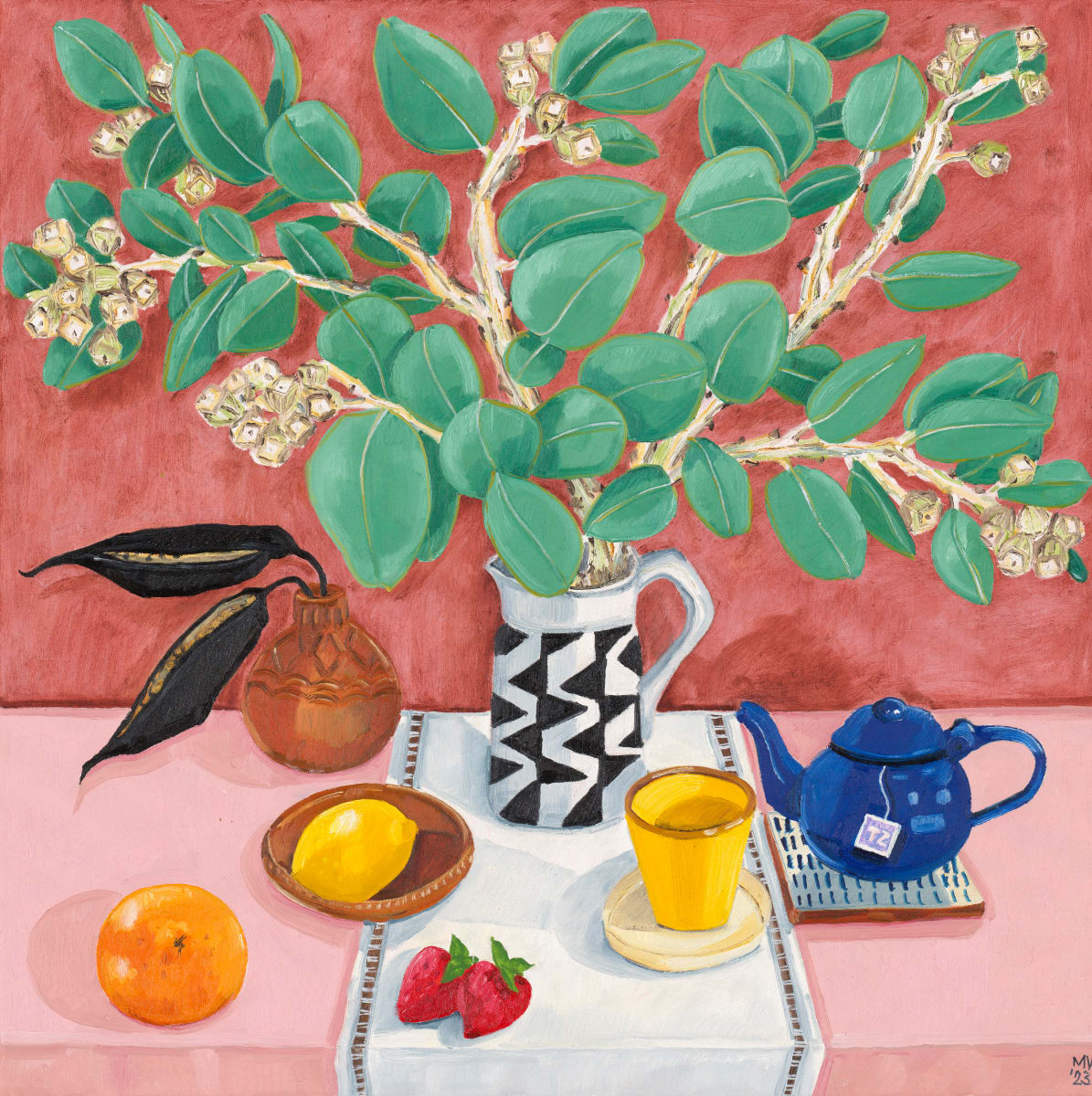 Round-leaved Mallee & Tea for One by Melanie Vugich, Image 6.