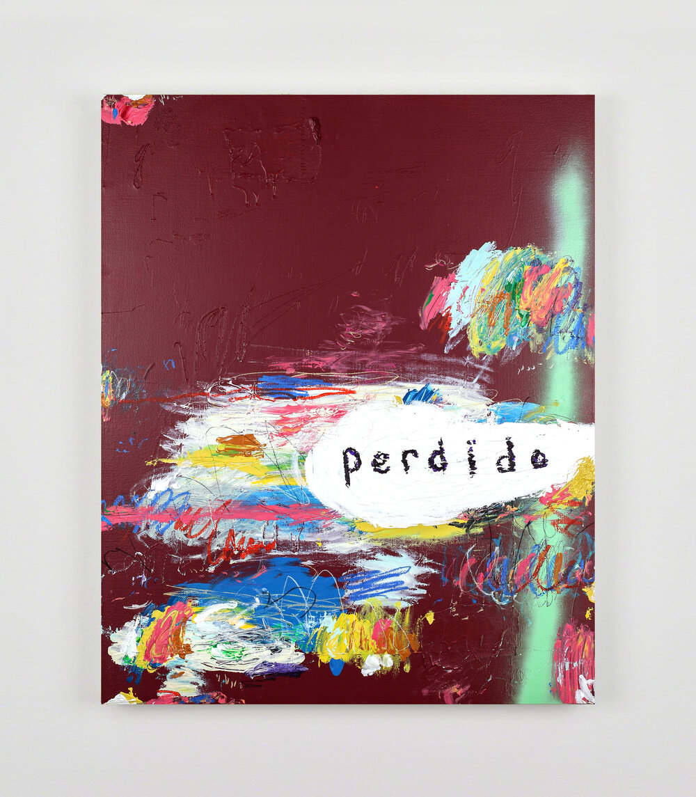 Perdido (Paintings to The Quintet; Charlie Parker, Dizzy Gillespie, Bud Powell, Max Roach, Charles Mingus) by Ty Nathan Clark 