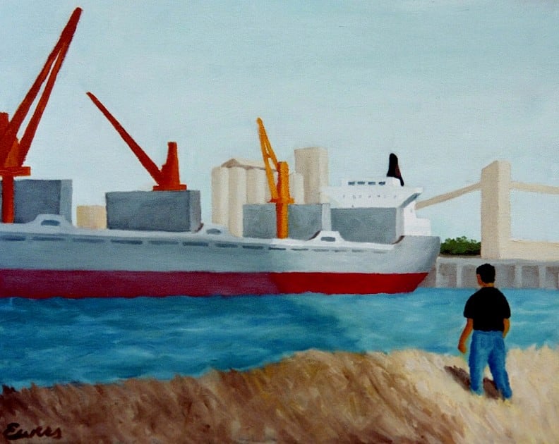 Ship in Port 