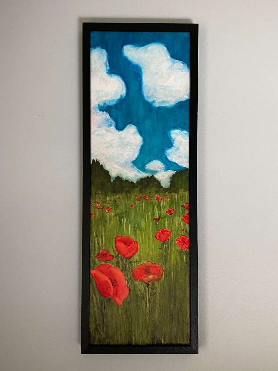 Poppy Days by Tia Sunshine Art 
