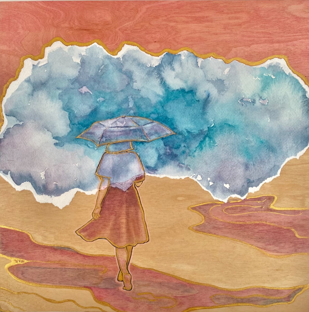 Into the Storm by Tia Sunshine Art 