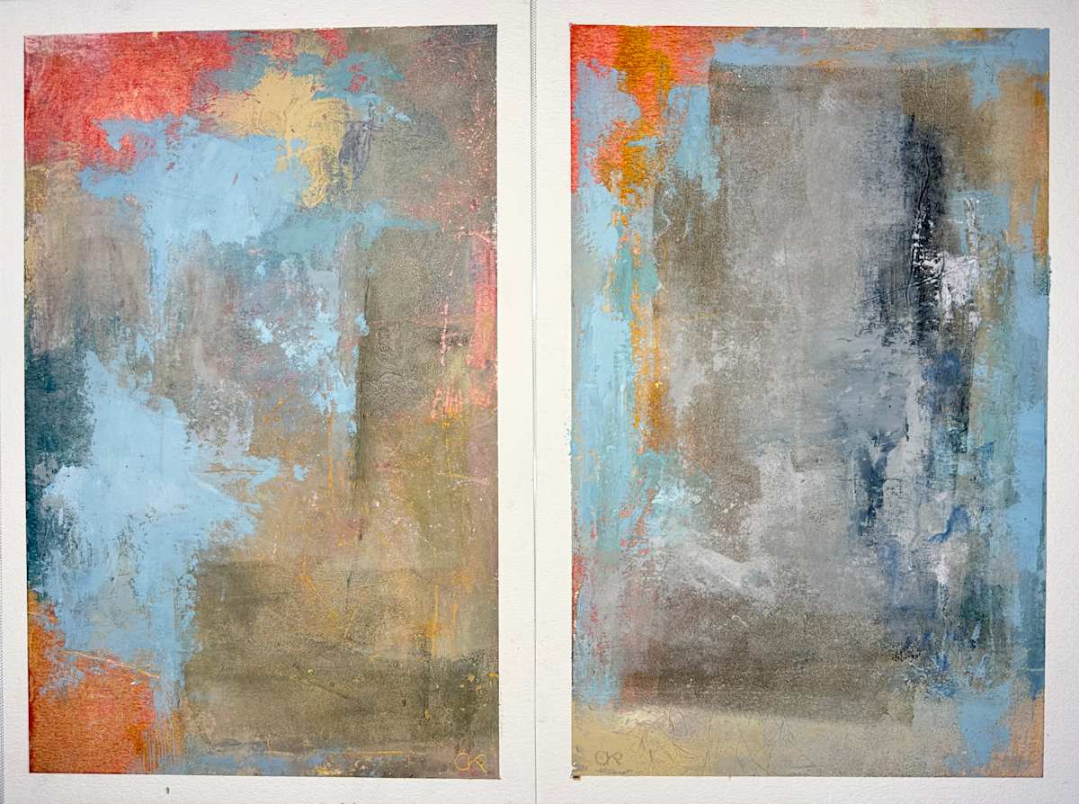 Diptych (two) by Constance Kilgore, Image 1.