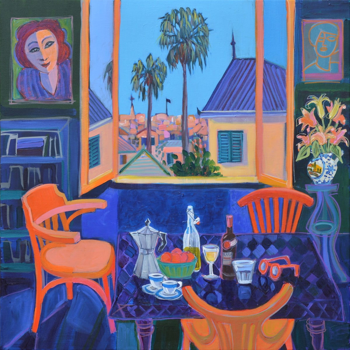 Balmain Blue by Christine Webb 