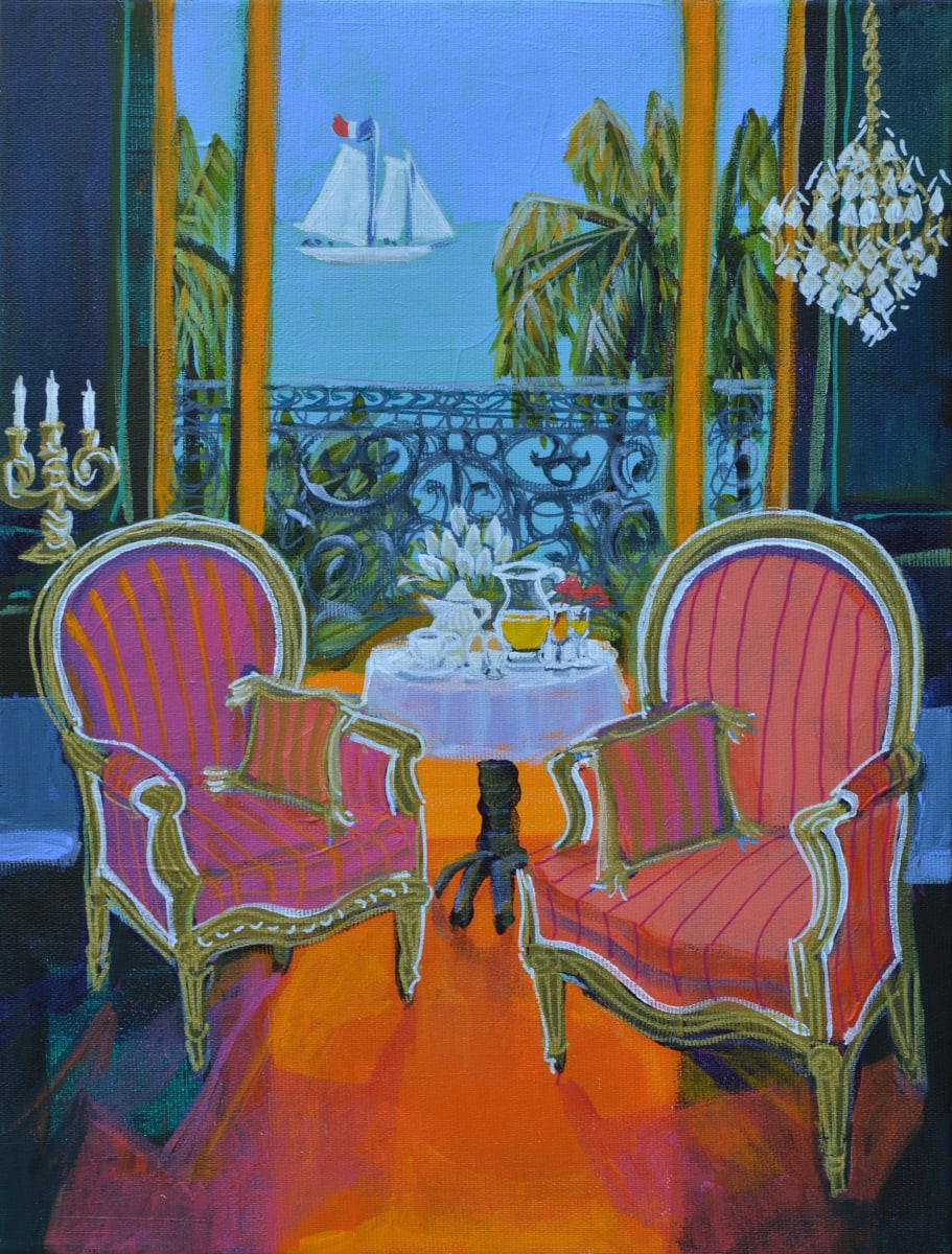 Chambre Rouge by Christine Webb 