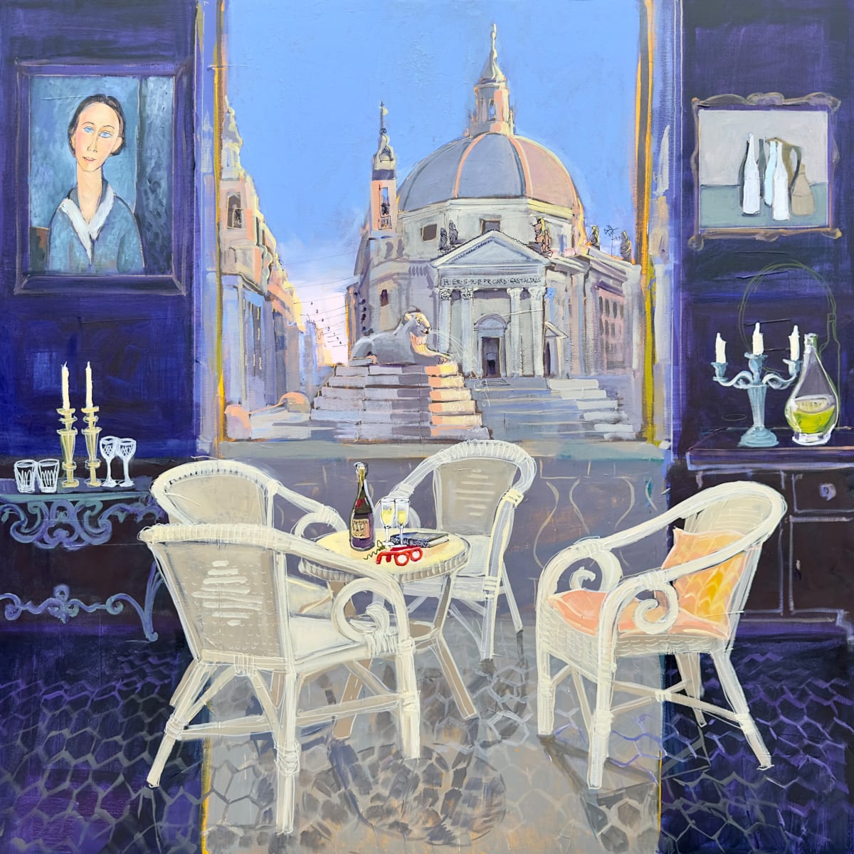 Rome - Enchanted Evening by Christine Webb 