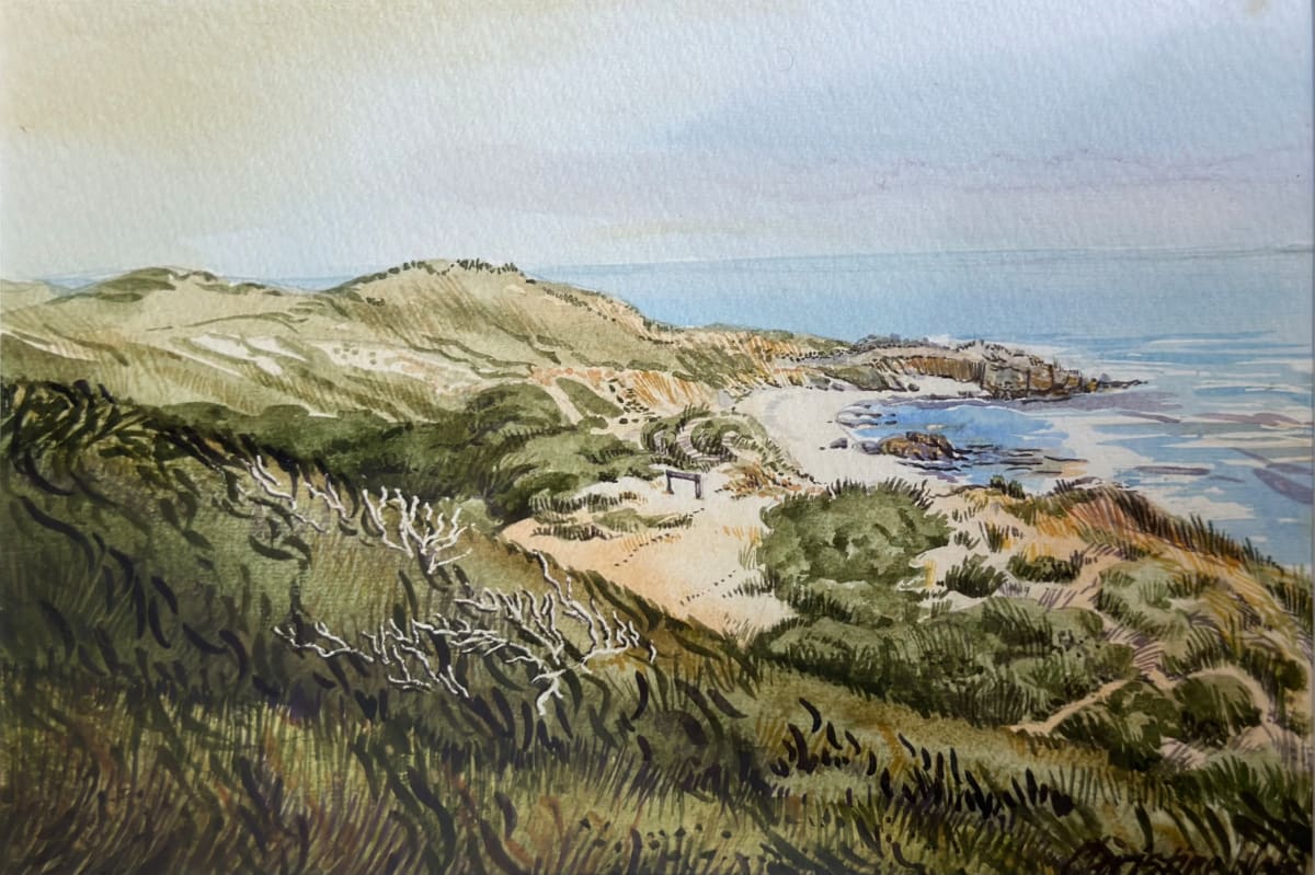 Sorrento Back Beach by Christine Webb, Image 1.