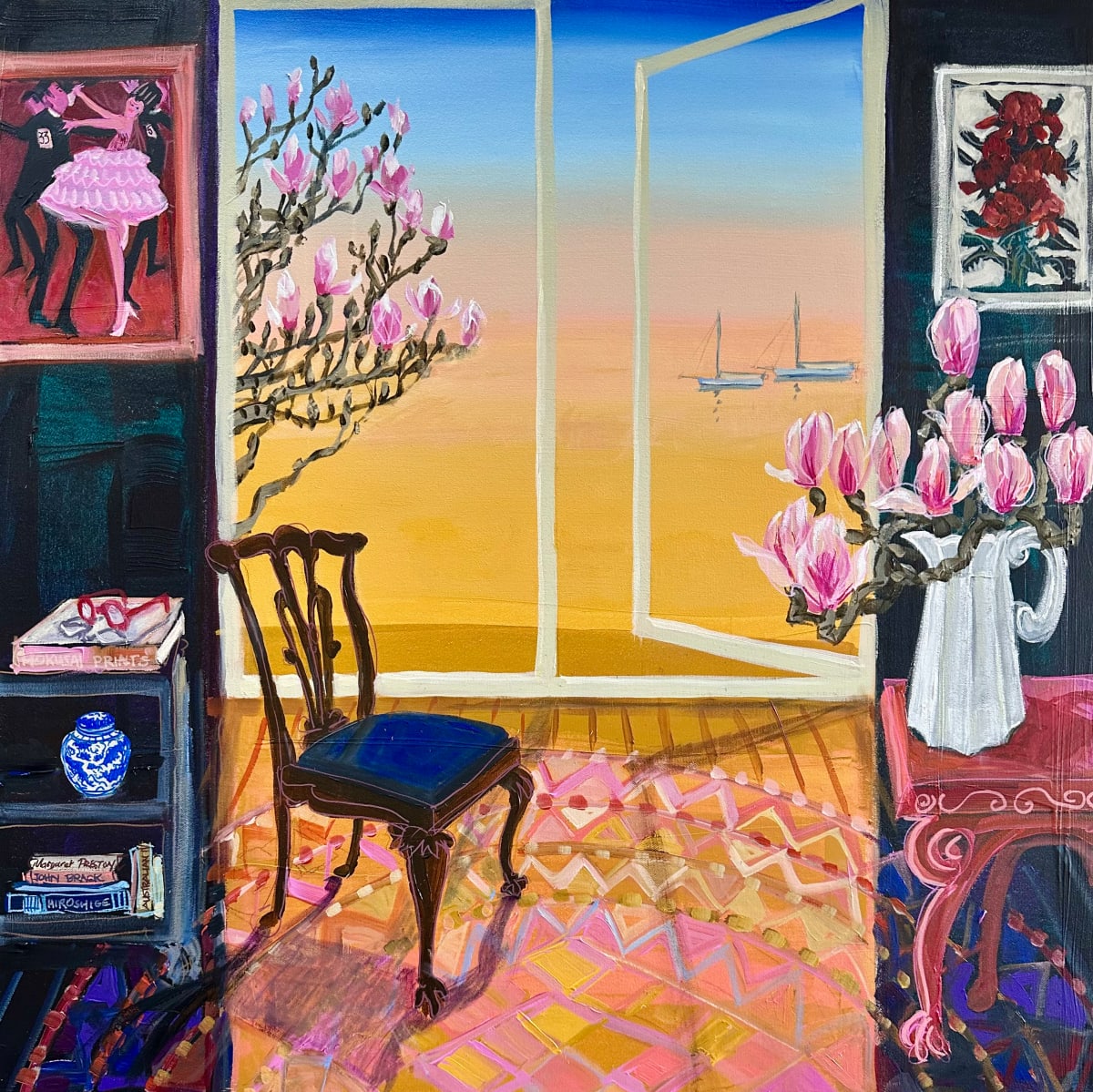 Magnolia Tango by Christine Webb 