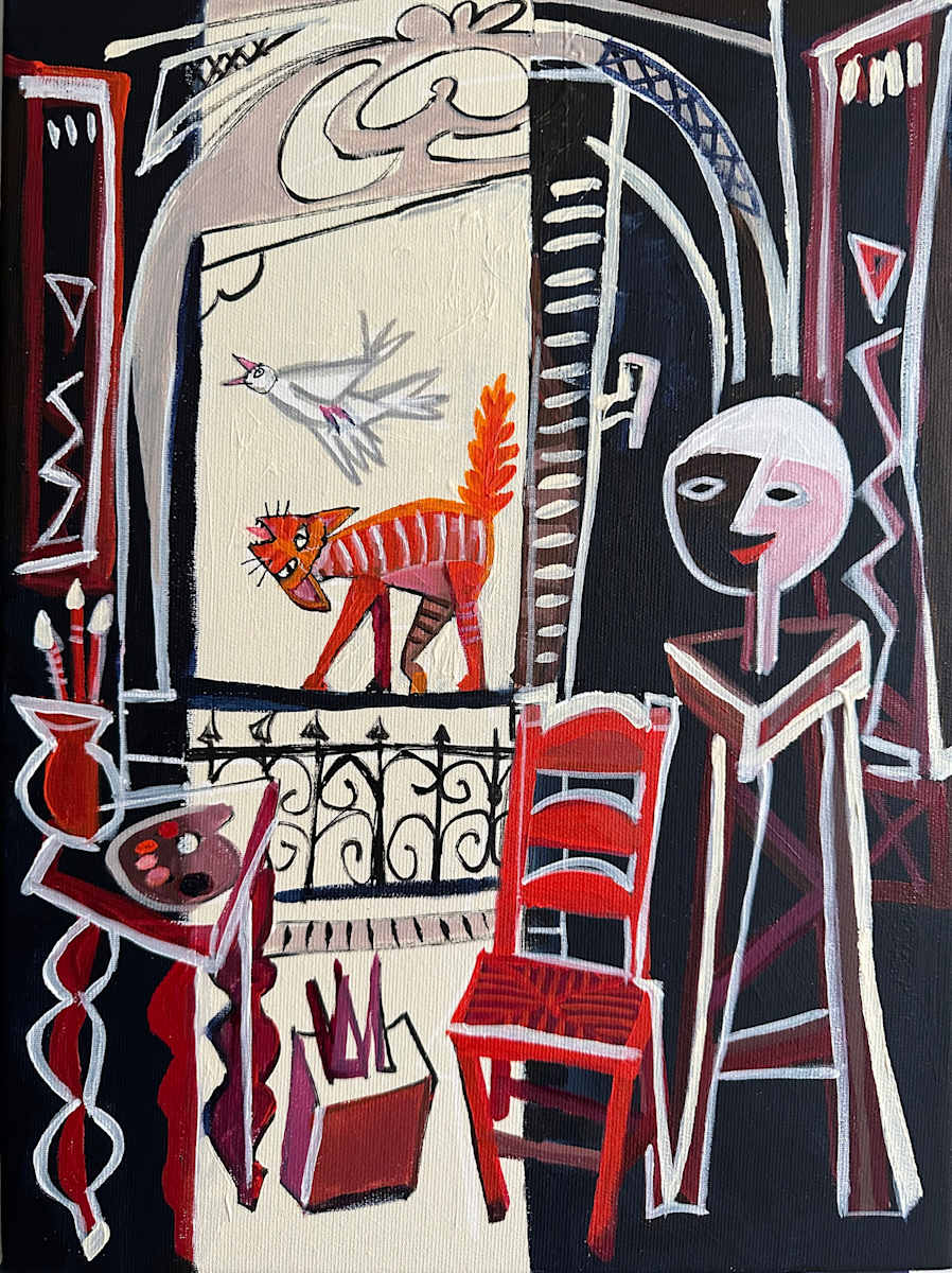 Picasso’s Cat by Christine Webb, Image 3.
