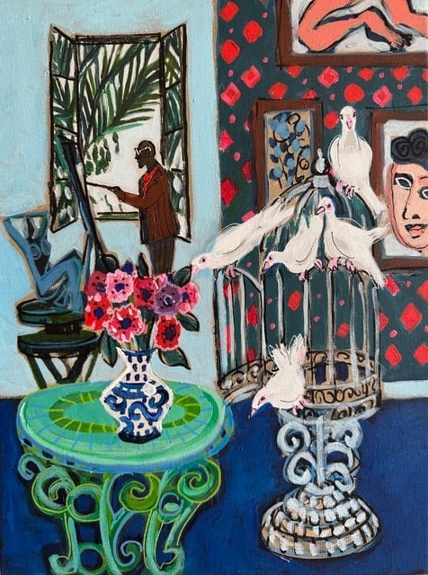 Matisse’s Doves by Christine Webb 