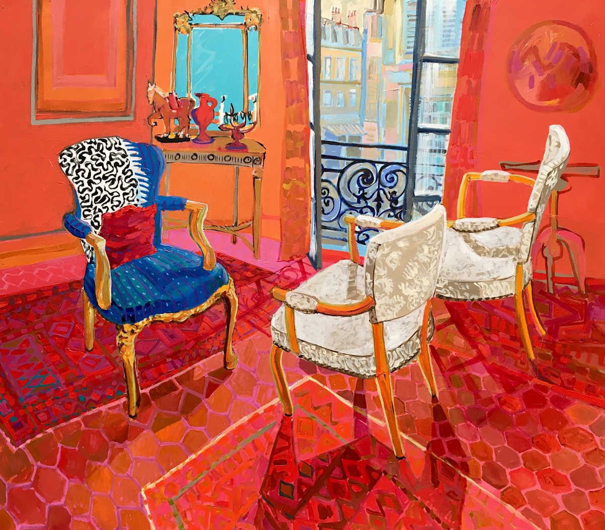 French Conversation by Christine Webb, Image 1.