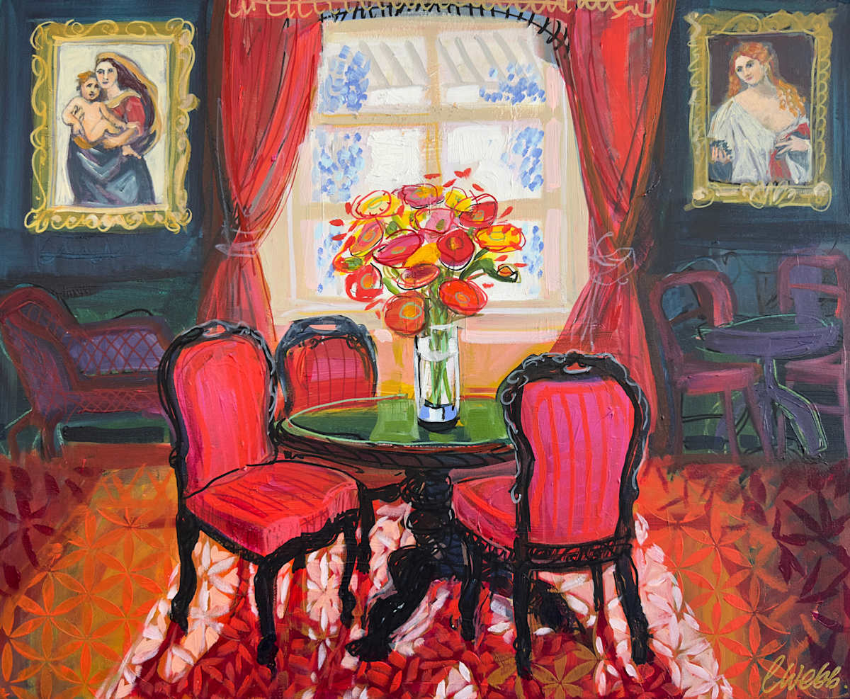 Vaucluse Red by Christine Webb, Image 1.