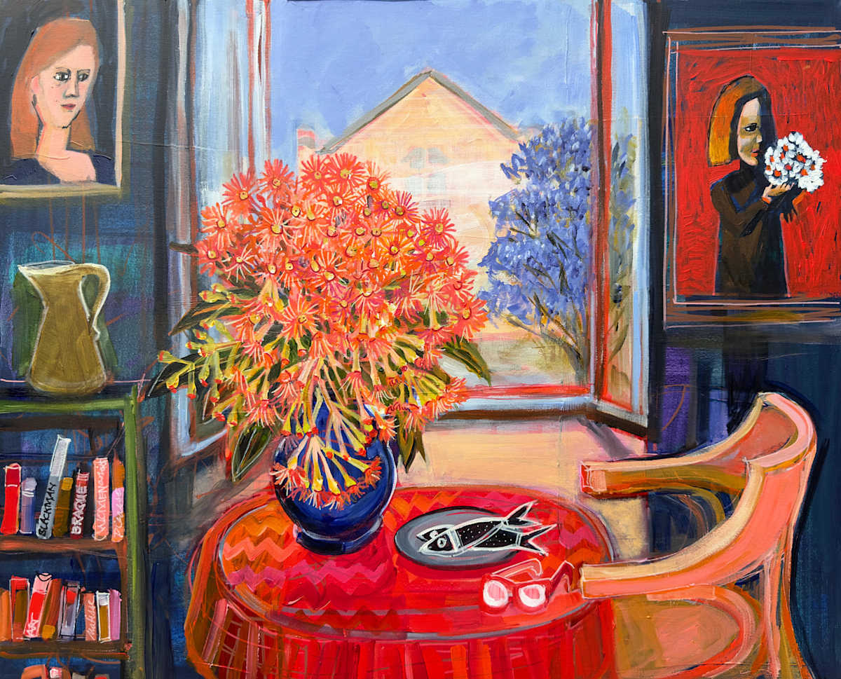 Red Gum Blackman by Christine Webb, Image 1.