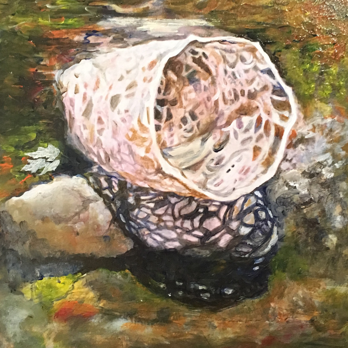 At the Creek by Nanci Hersh 