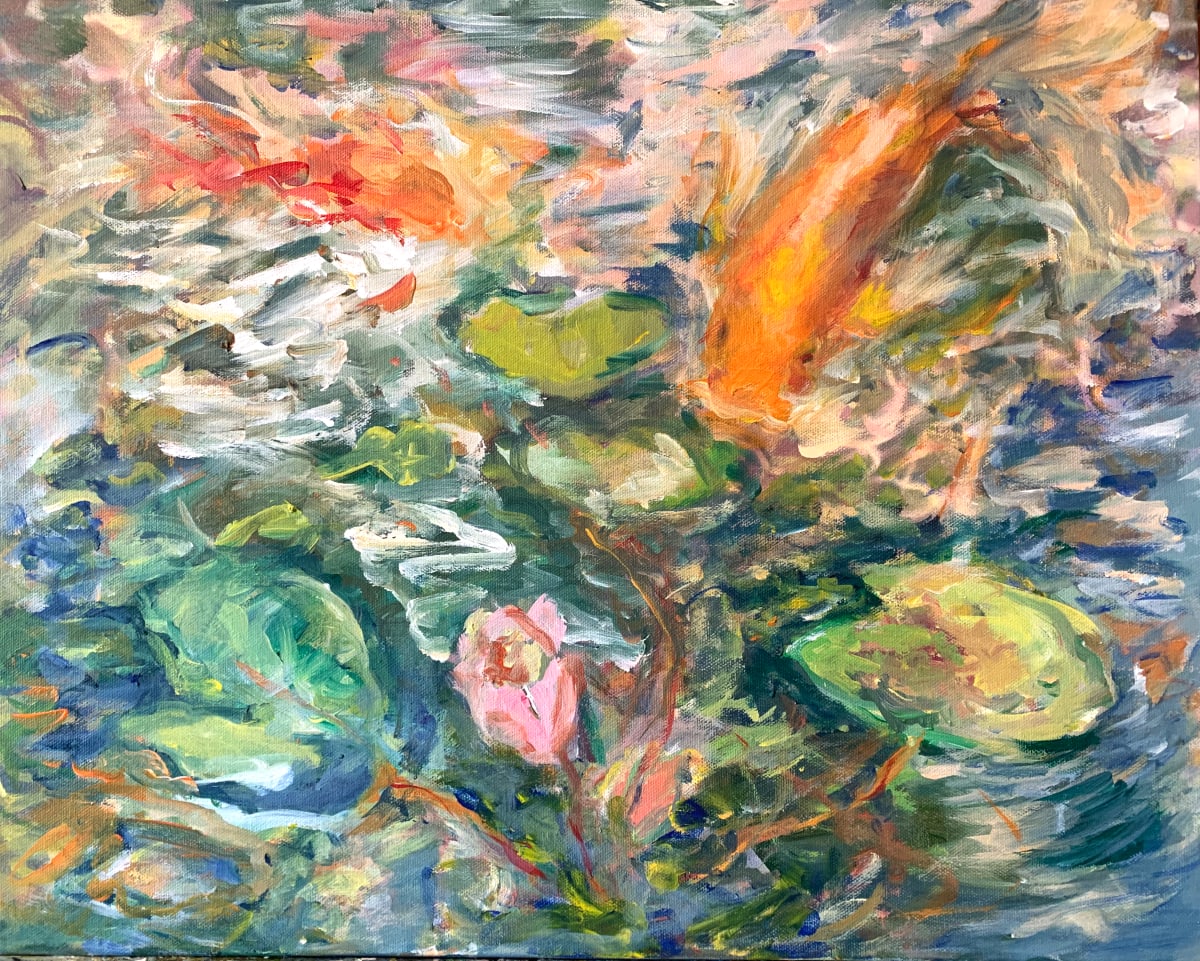 Pink Bud by Nanci Hersh 