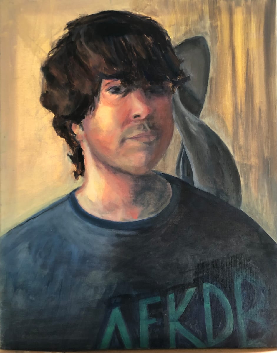 Boy with Sculpture by Lisa N. Peters  Image: Boy with Sculpture, 2020