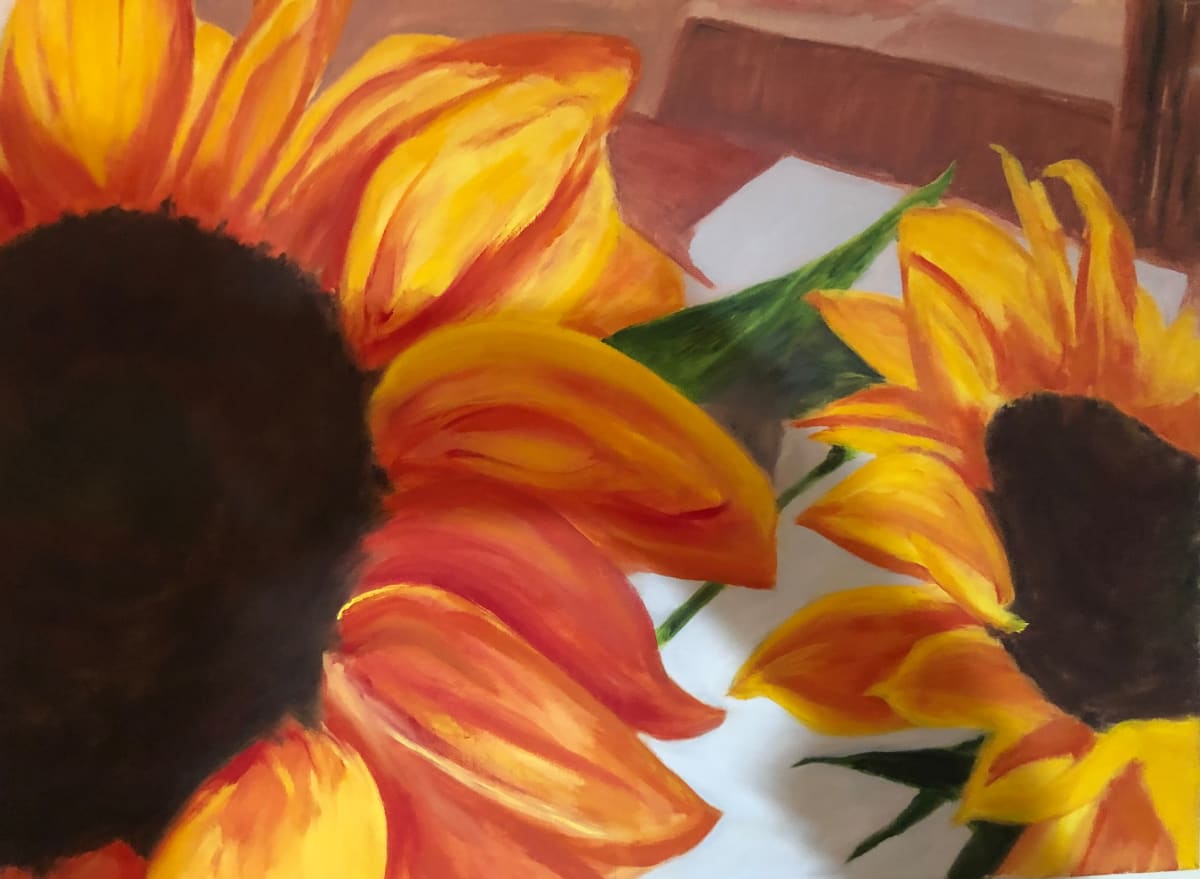 Sunflowers by Lisa N. Peters  Image: Sunflowers, 2019