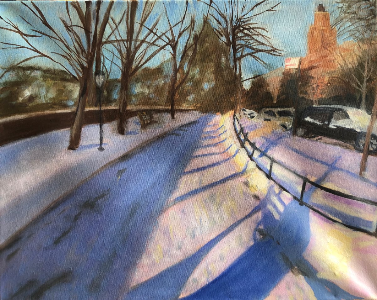 Riverside--Snow, Light by Lisa N. Peters, Image 1.