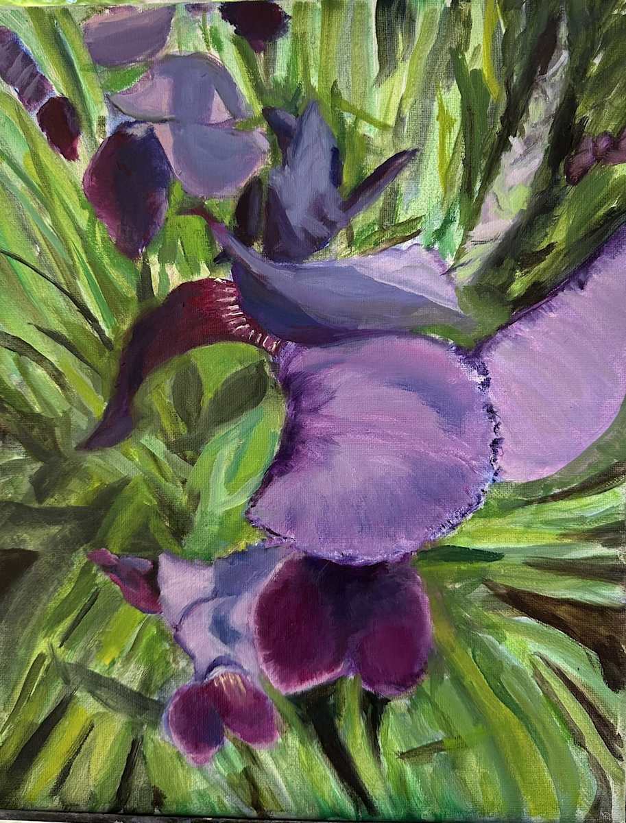 Riverside Iris by Lisa N. Peters  Image: Riverside Iris