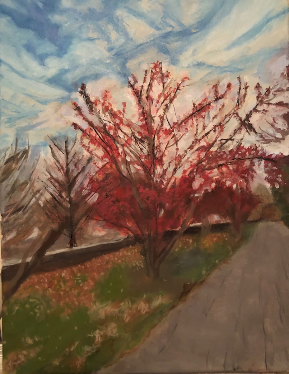 Riverside--Red by Lisa N. Peters  Image: Riverside--Red, 2022