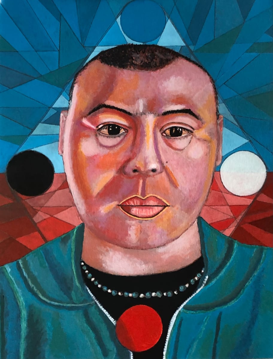Self portrait: Tezcatlipoca by Diego Herrera, Image 1.