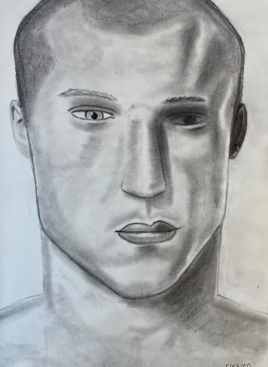Male Face by Diego Herrera 
