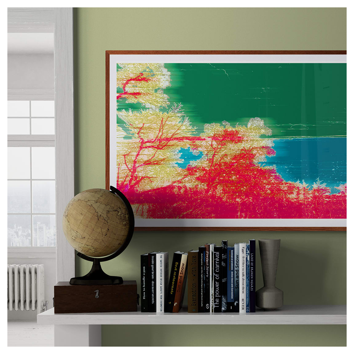 Dwarfed by the Vastness of the Sea by Kelly Hart 