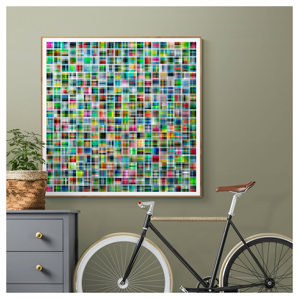 Plot by Kelly Hart  Image:  Plot, 44x 45 (installed view) 