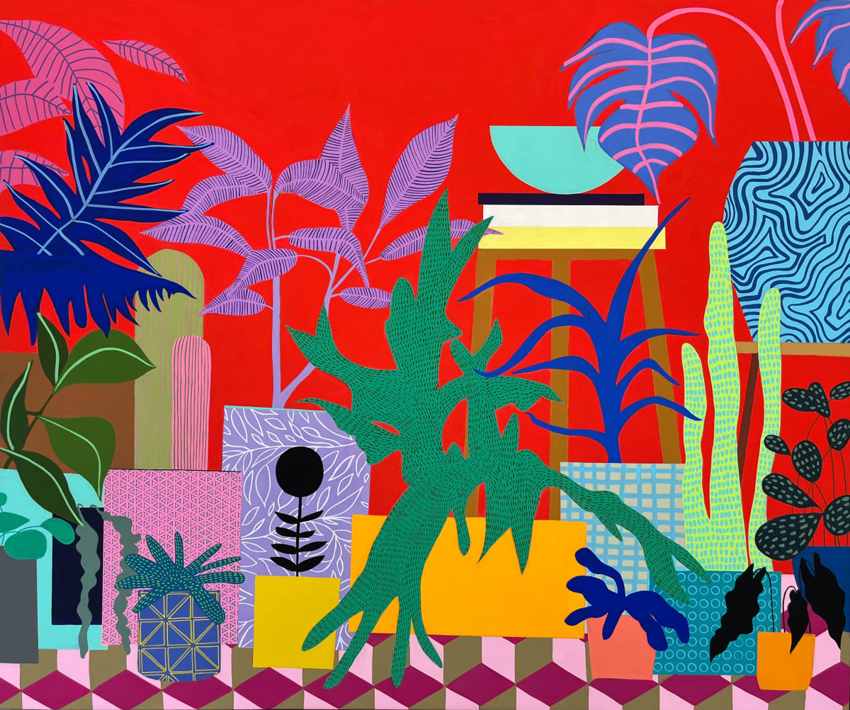 Sun Room Garden by Mary Finlayson 