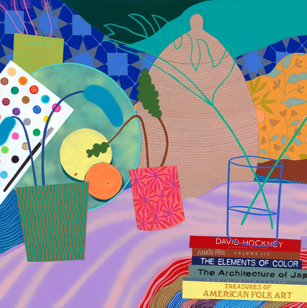 BEDROOM CORNER II by Mary Finlayson 