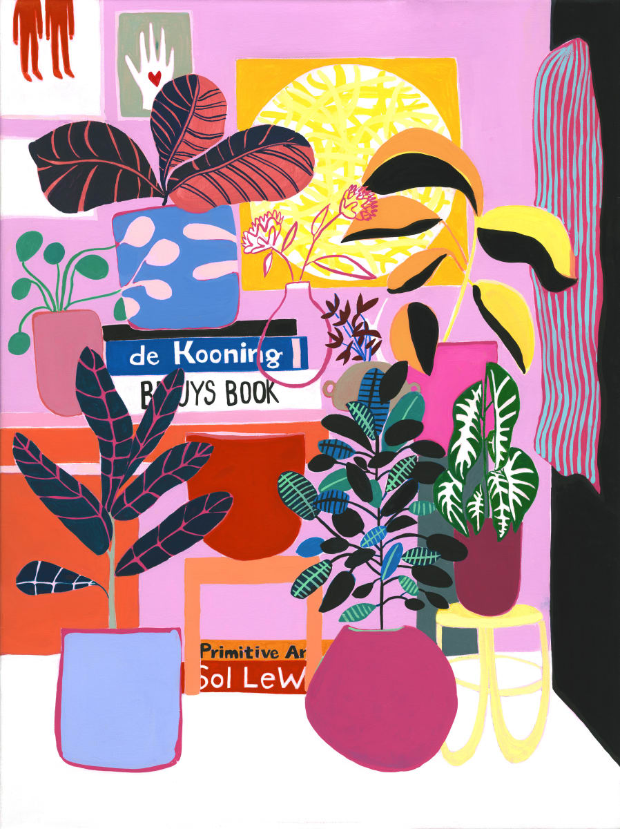 DEKOONING AND PLANTS 