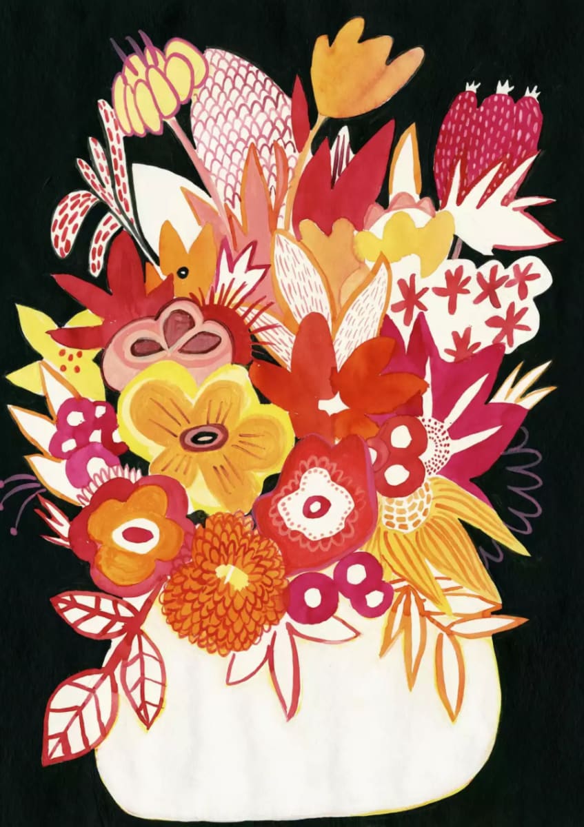 White Vase at Night by Mary Finlayson, Image 7.