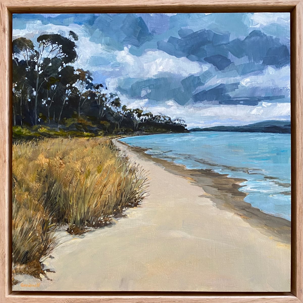 Endeavour Bay, Stormy Day by Kate Gradwell 