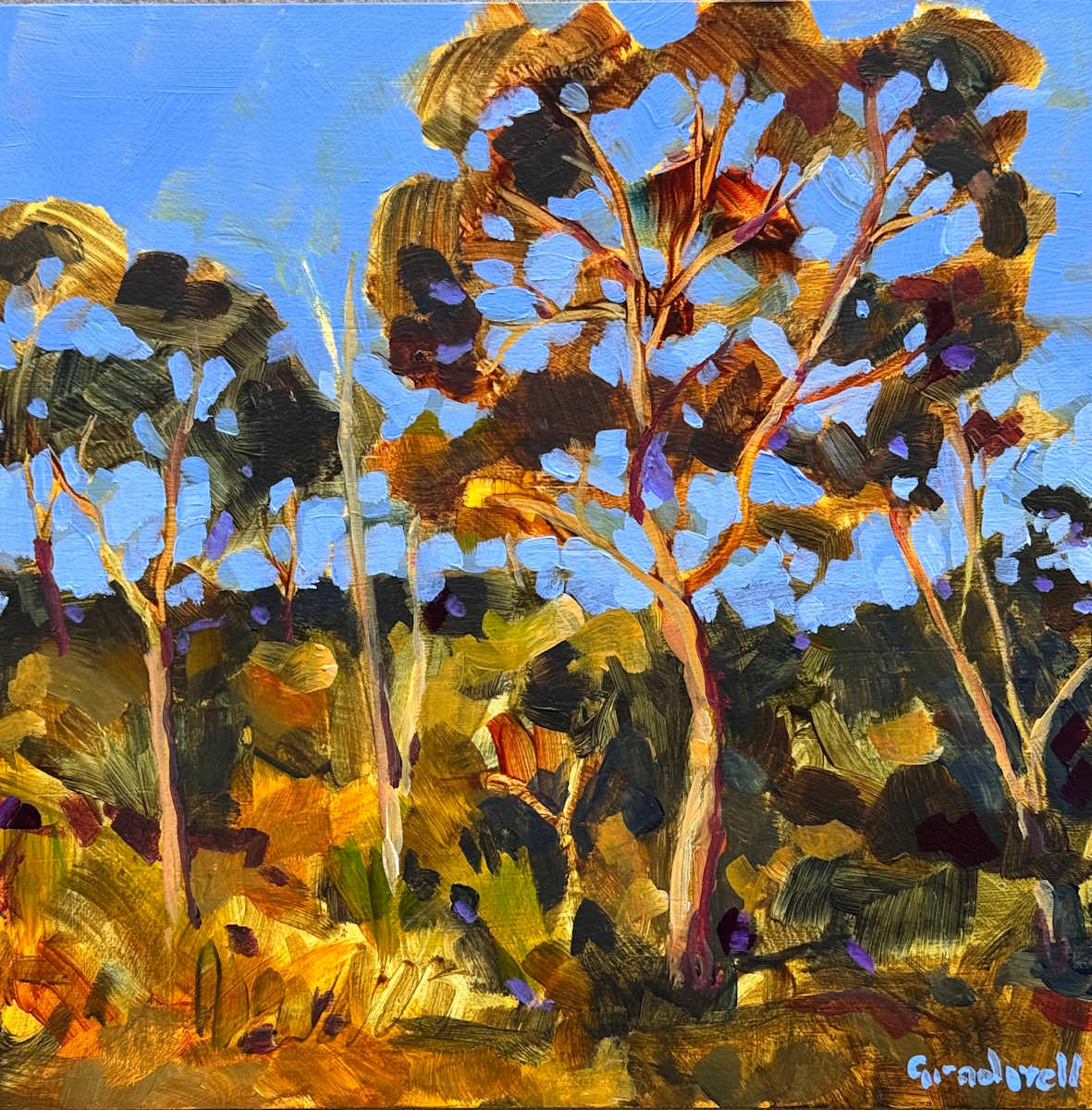 By the roadside by Kate Gradwell 