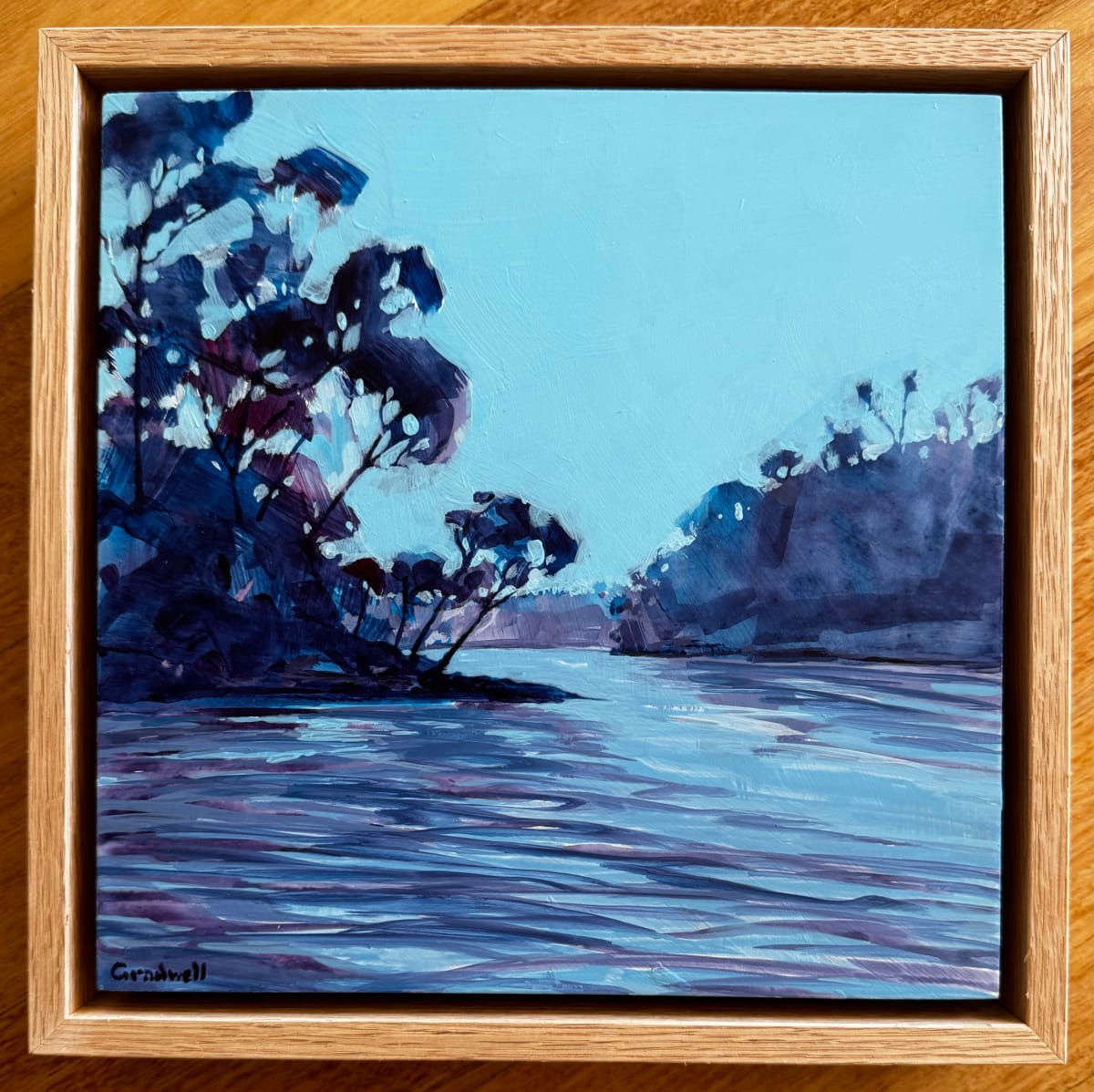 True Blue Aussie view by Kate Gradwell 