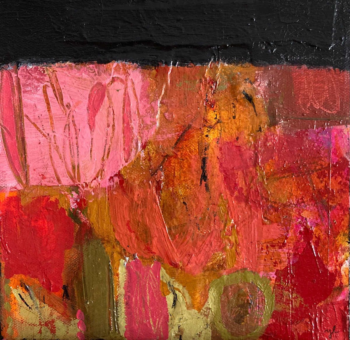 Jardin d’anniversaire / Birthday garden by Yseult Liris - Maryse Lemay 