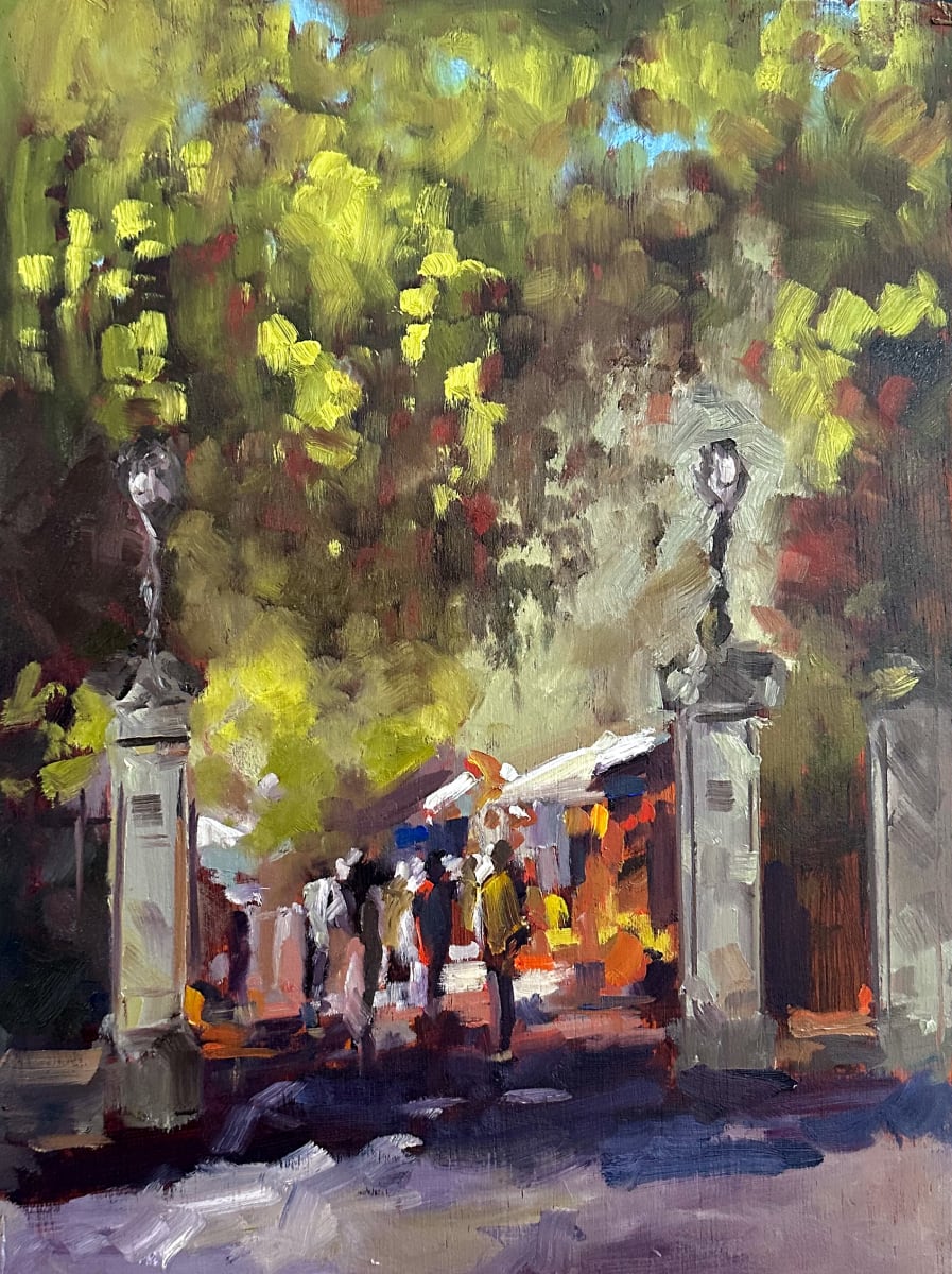 Market Day at Brisbane Botanic Gardens by Jason Hawkins 