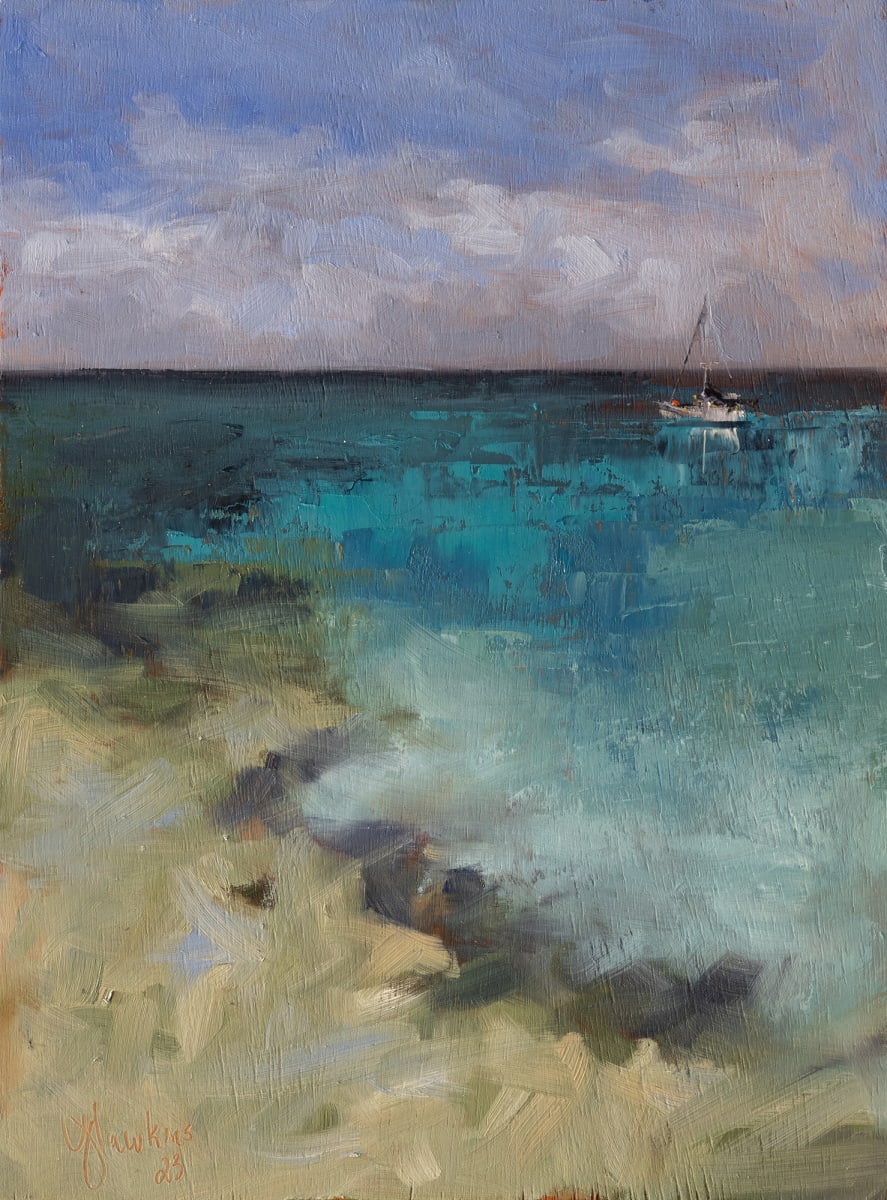 Fiji Plein Air Study 4 by Jason Hawkins, Image 3.